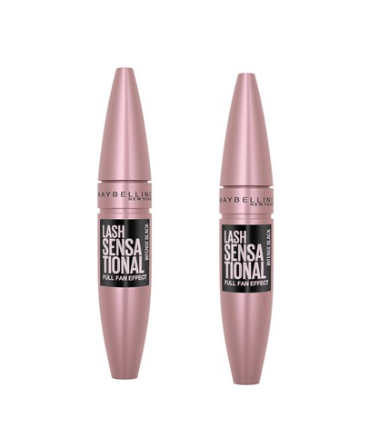 Maybelline Lash Sensational Tusz do Rzęs Intense Black x2 szt