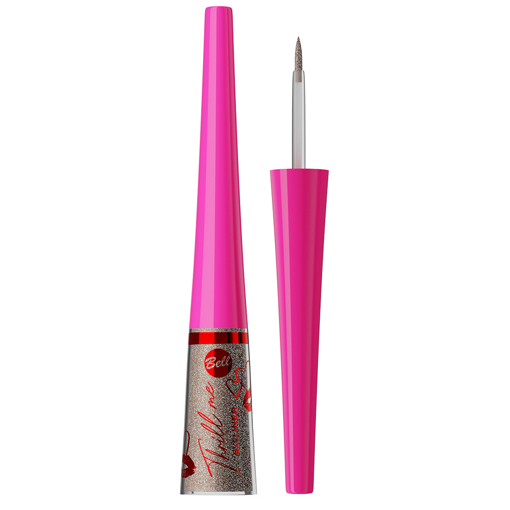 Bell Thrill Me Brokatowy Eyeliner w Płynie 01 Heart Line