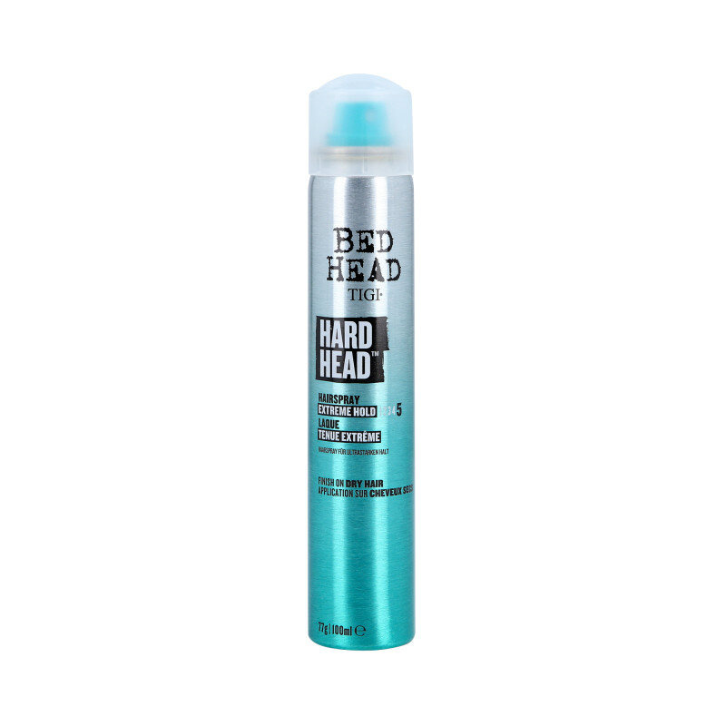 Tigi Bed Head Hard Head Extreme Hold Bardzo Mocny Lakier do Włosów 100ml