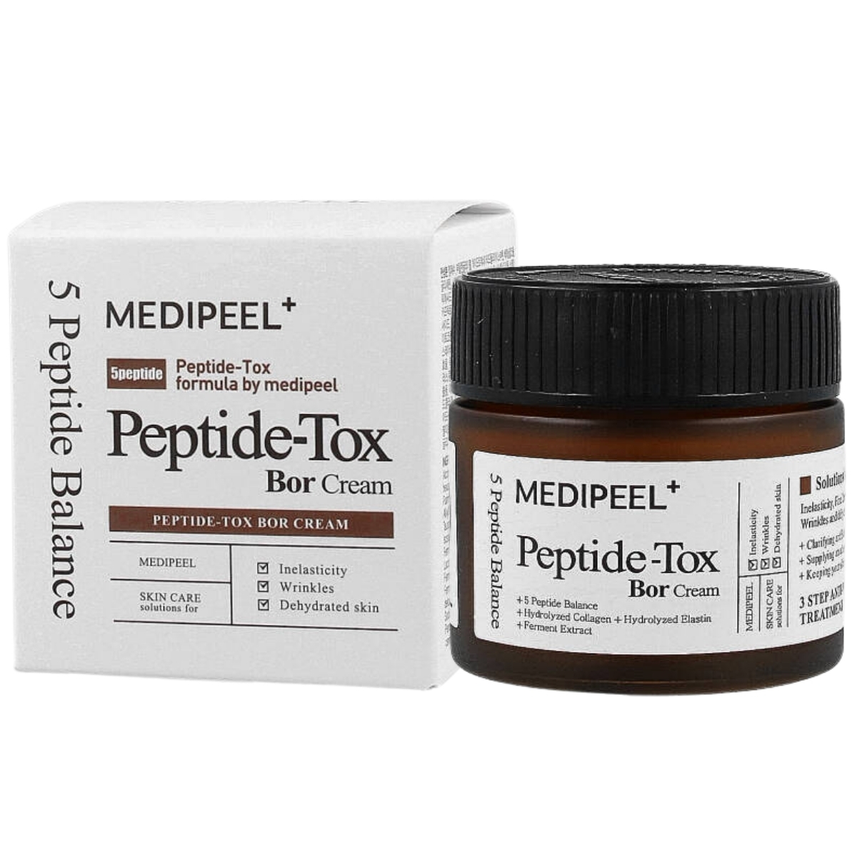 Peptide-Tox Bor Cream Przeciwstarzeniowy Krem Peptydowy do Twarzy