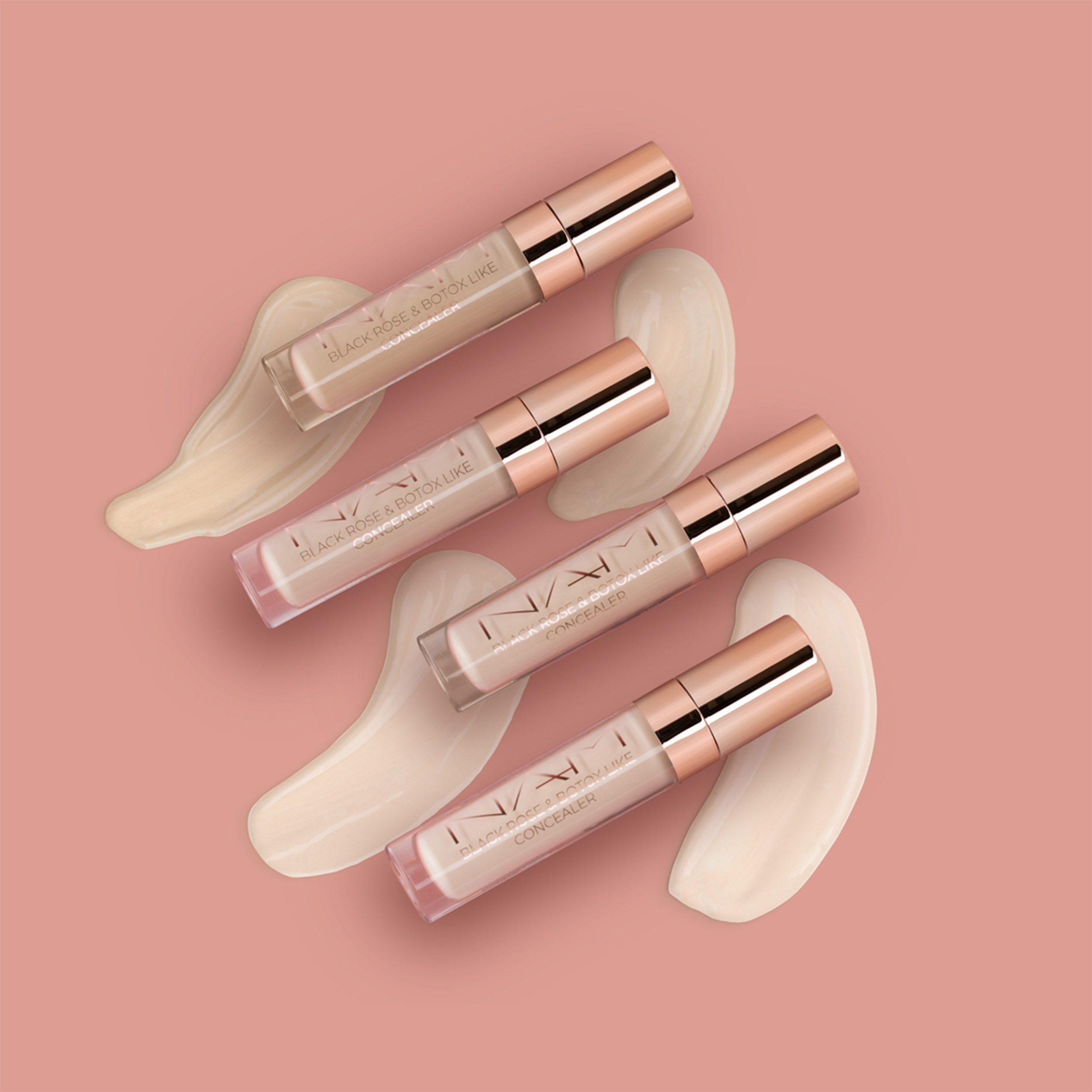 NAM Black Rose & Filler Like Concealer! Wygładzający Korektor 1C Swan