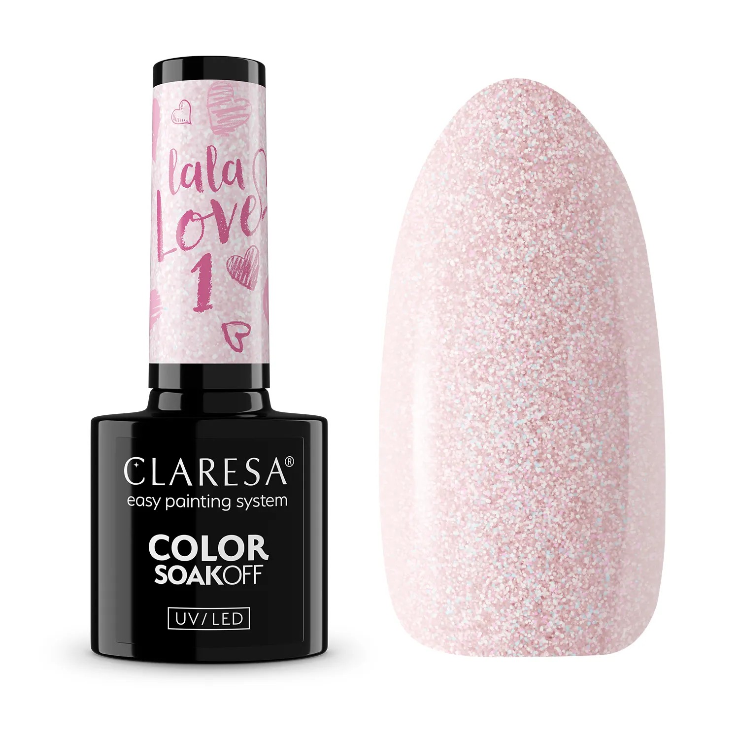 Claresa Lakier Hybrydowy La La Love 1