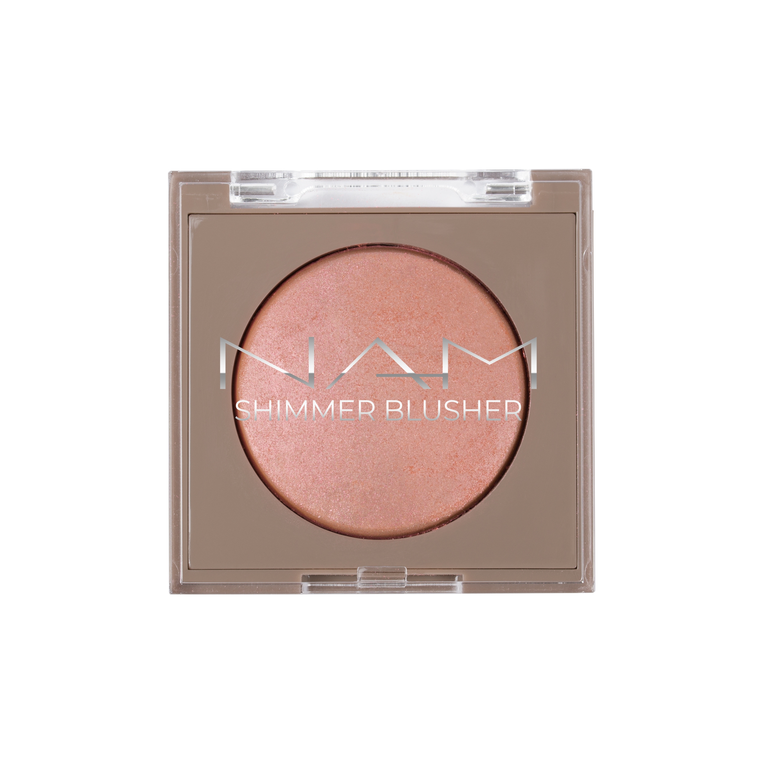 NAM Shimmer Blusher Rozświetlający Róż do Policzków 02 Peach Ice Tea