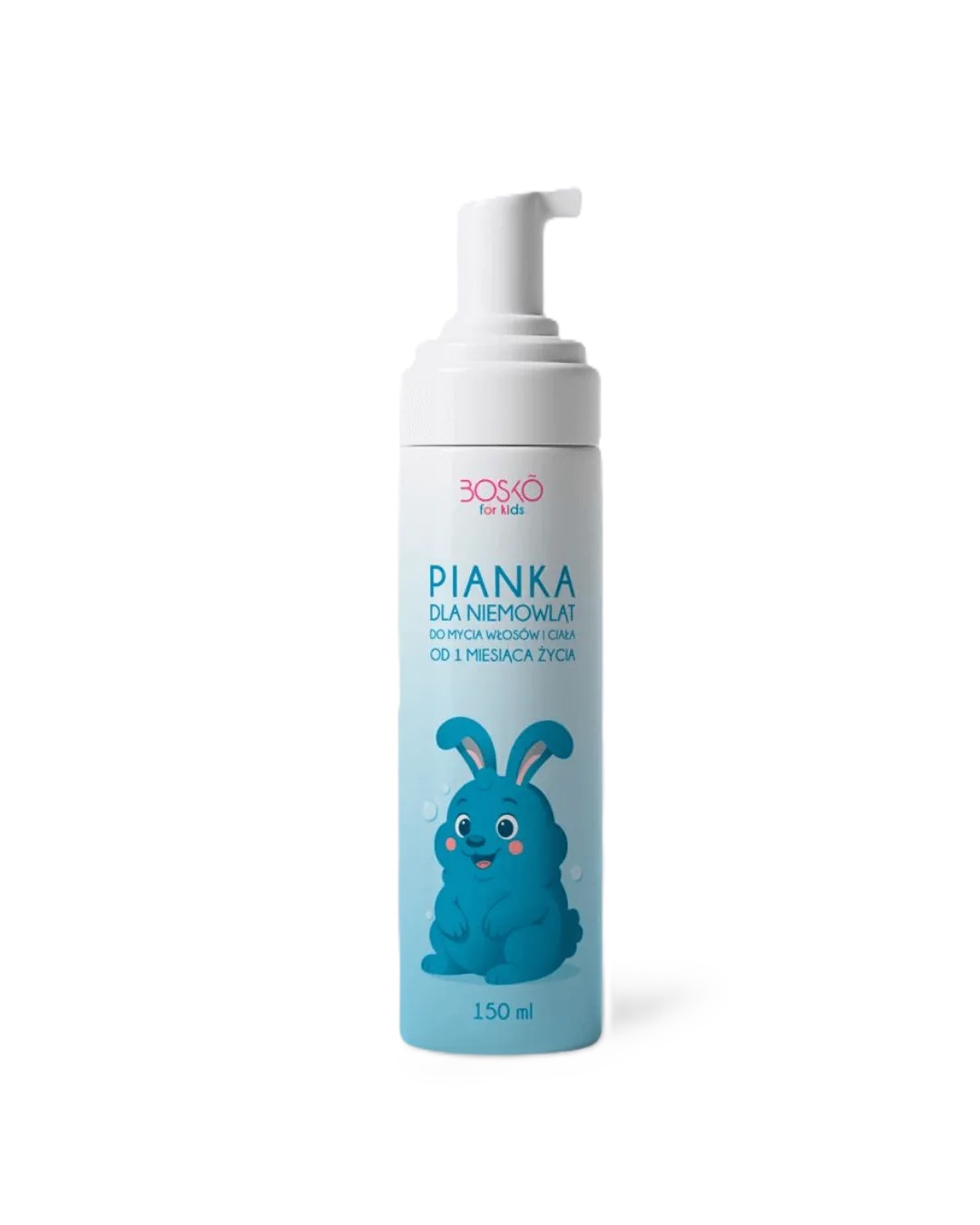 Bosko Cosmetics for Kids Pianka dla Niemowląt do Mycia Włosów i Ciała 150ml