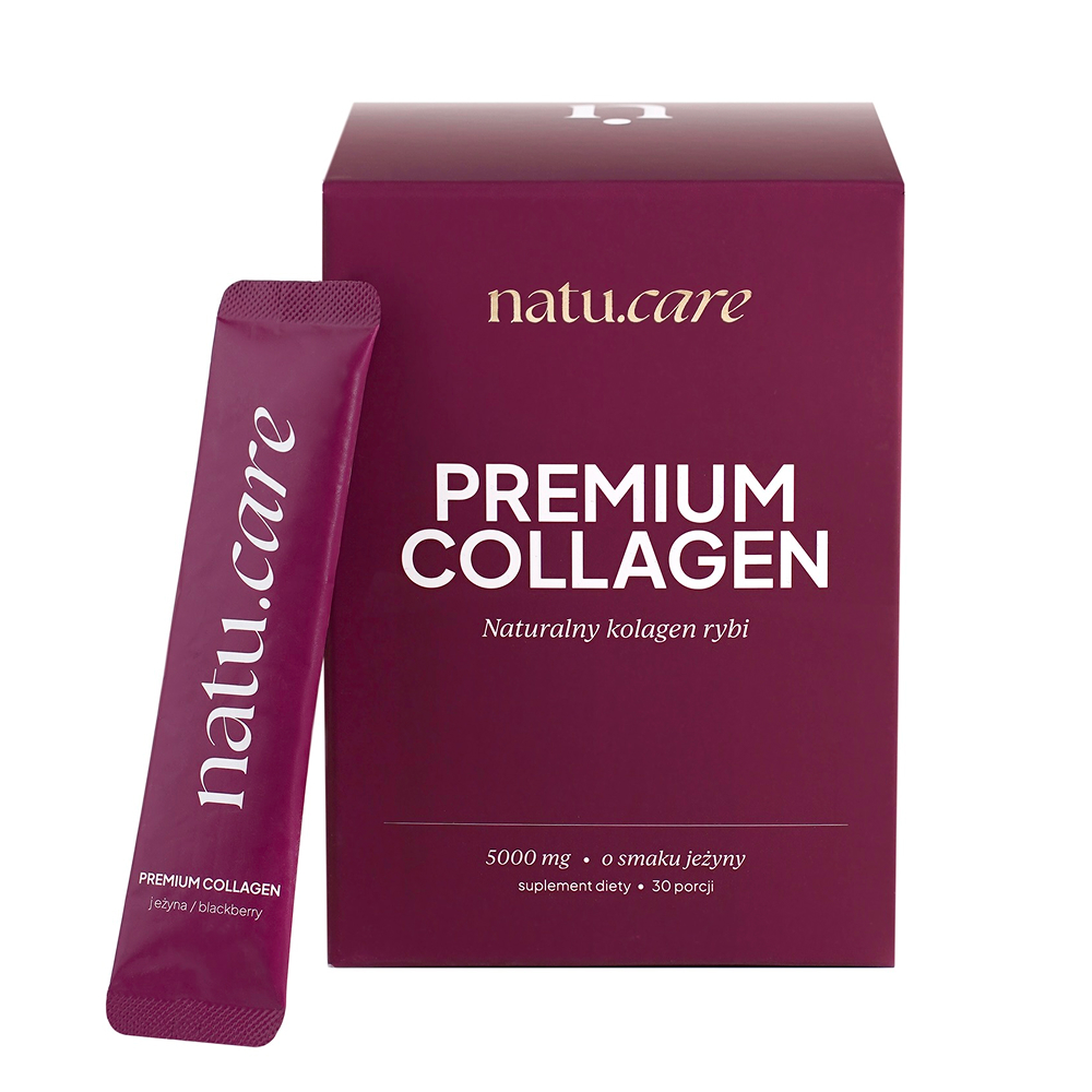 Natu.Care Suplement Diety Premium Kolagen Jeżyna 5000mg 30 Saszetek