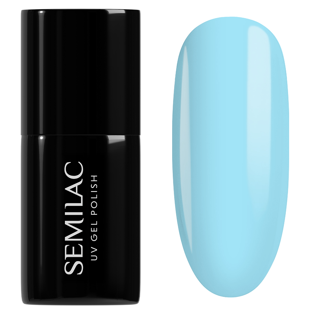 Semilac Lakier Hybrydowy 974 Bubbly Blue
