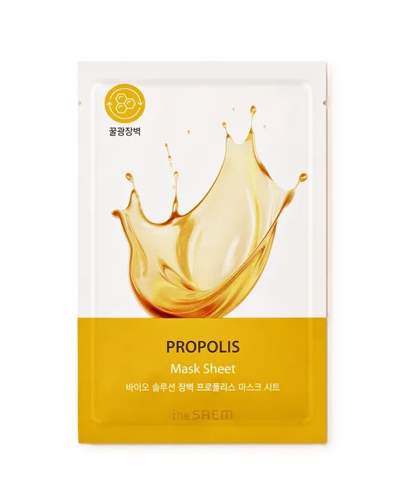 The Saem Maska w Płachcie Wzmacniająca Barierę Skóry z Propolisem 20g