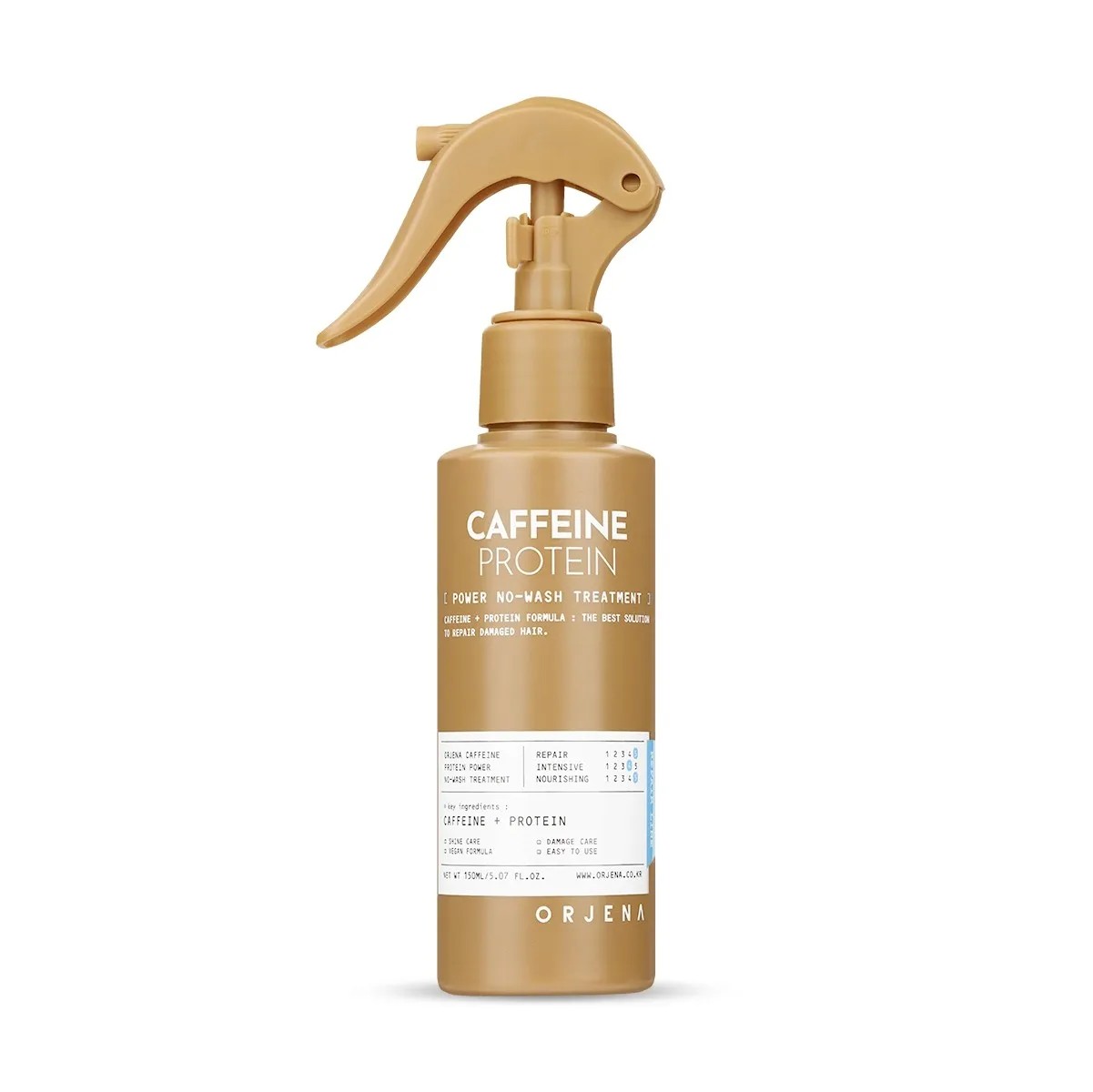 ORJENA Caffeine Protein Odżywka do Włosów bez Spłukiwania 150ml
