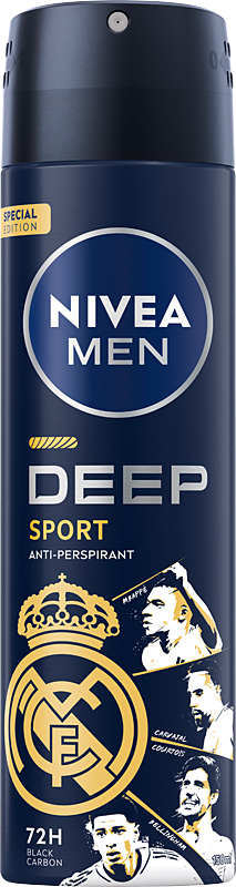 NIVEA Men Real Madrid Deep Sport Antyperspirant w Sprayu 150ml
