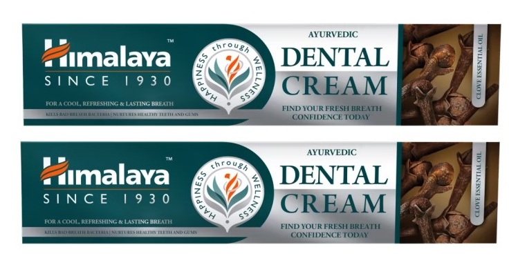 Himalaya Since 1930 Dental Cream Ajurwedyjska Pasta do Zębów z Olejkiem z Goździków 100g x2 szt
