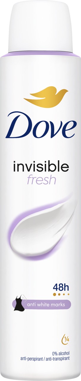 Dove Invisible Fresh 48h Antyperspirant w Sprayu 150ml