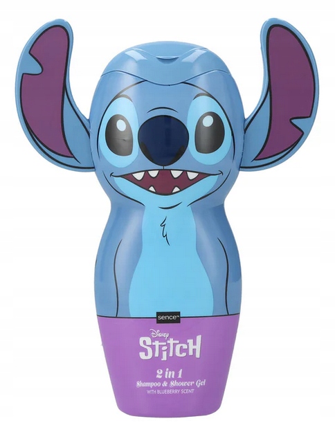 Air-Val Stich Żel do Kąpieli i Szampon dla Dzieci o Zapachu Borówki 300ml