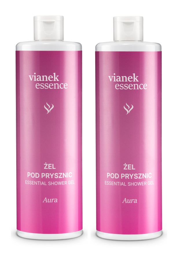 Vianek Essence Żel pod Prysznic Aura 400ml x2 szt