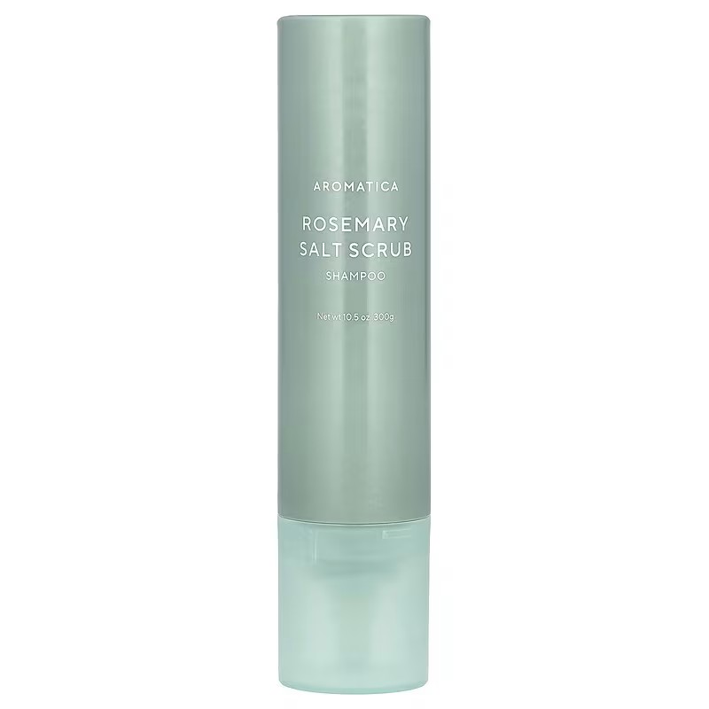 Aromatica Rosemary Salt Scrub Shampoo Peelingujący Szampon z Solą Rozmarynową 300g