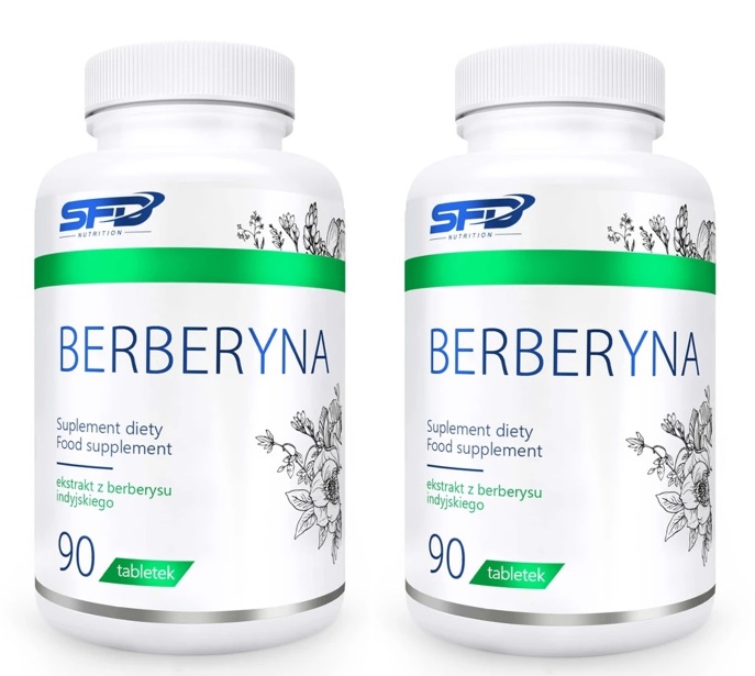 SFD Berberyna Suplement Diety 90 Tabletek x2 szt