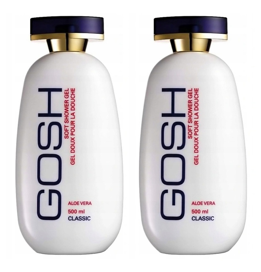 GOSH Classic Delikatny Żel do Mycia Ciała 500ml x2 szt