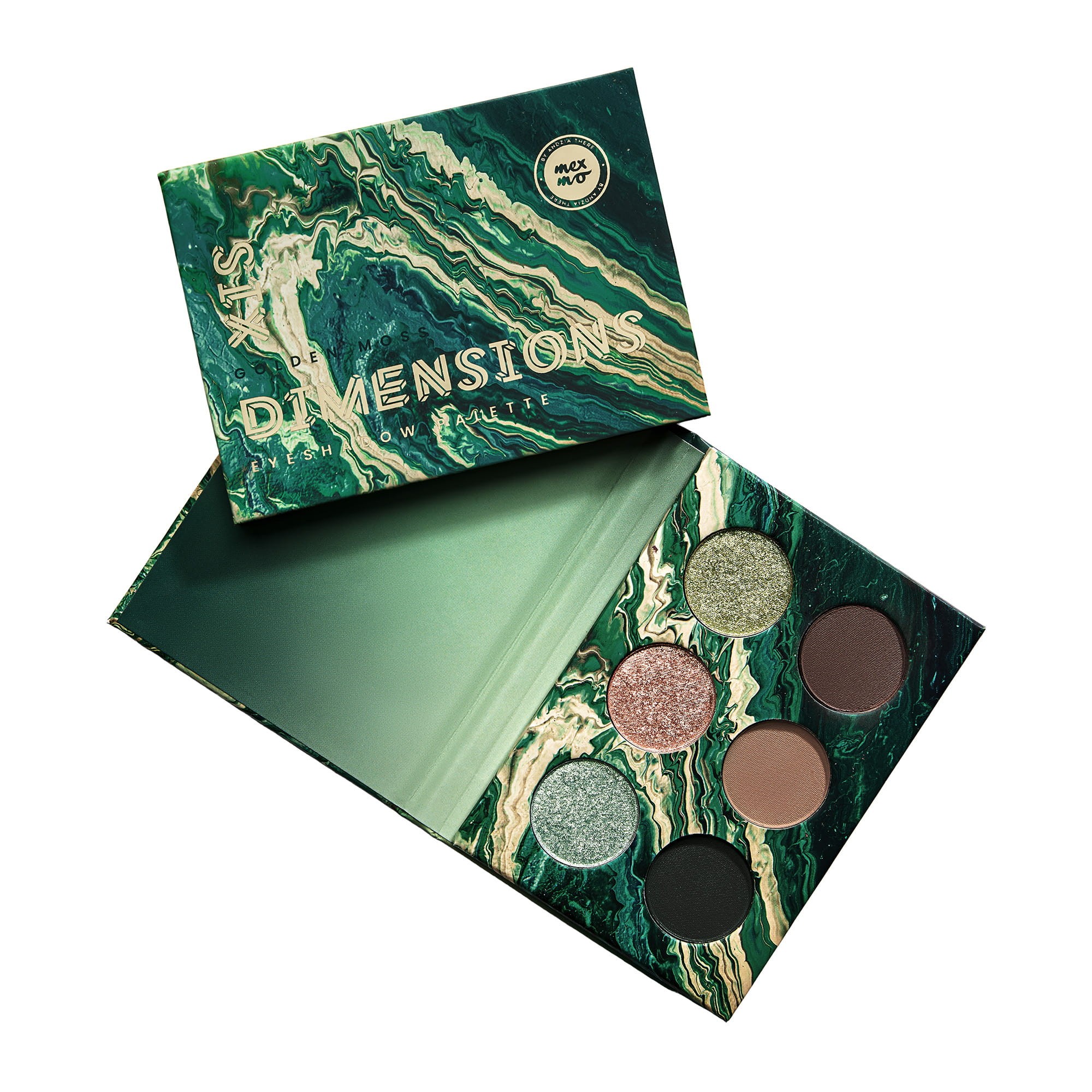 Six Dimensions Paleta Cieni do Powiek Golden Moss