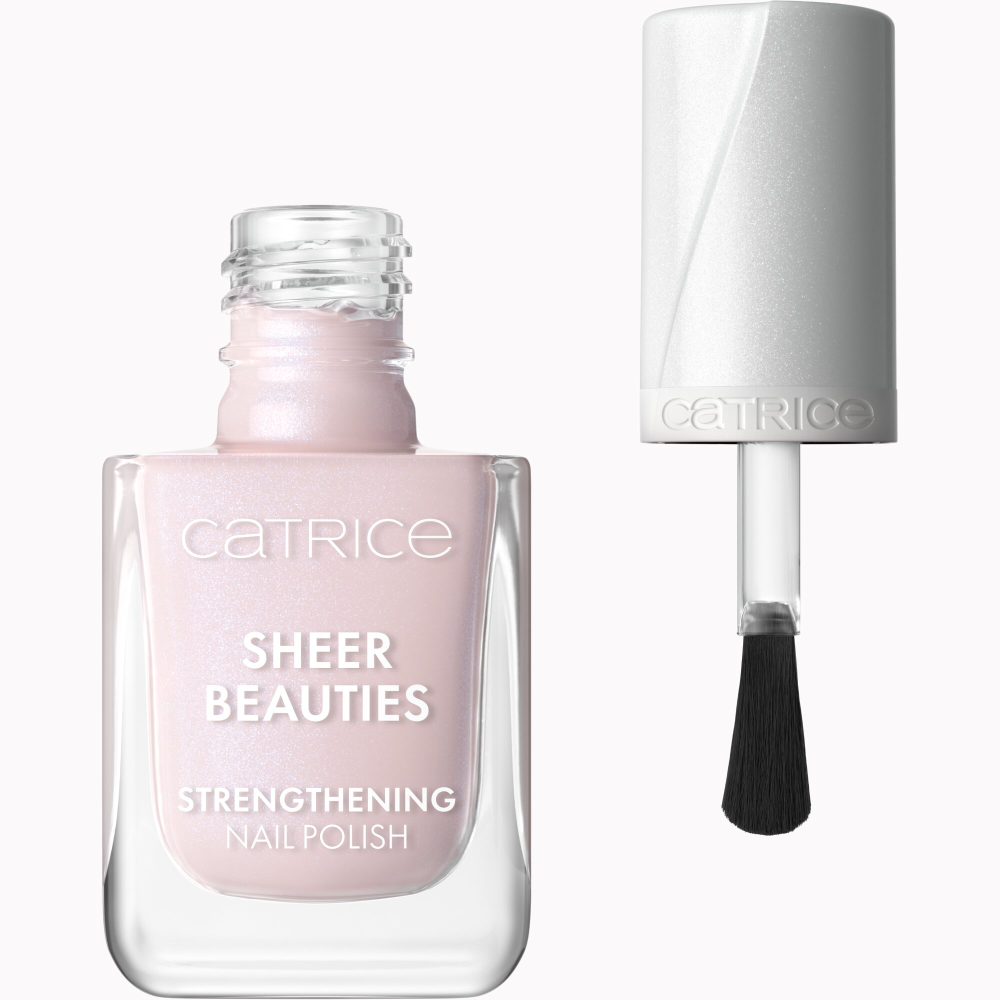 Catrice Sheer Beauties Wzmacniający Lakier do Paznokci 040 Fluffy Cotton Candy