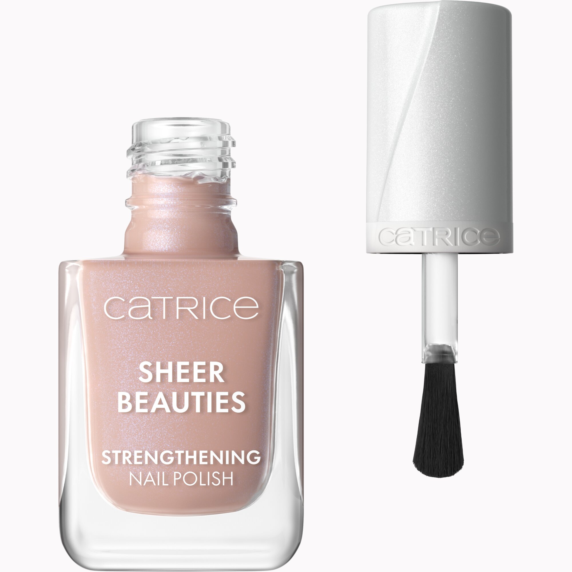 Catrice Sheer Beauties Wzmacniający Lakier do Paznokci 060 Nudie Beautie