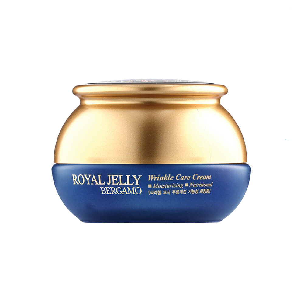 Bergamo Royal Jelly Przeciwzmarszczkowy Krem do Twarzy z Mleczkiem Pszczelim 50ml