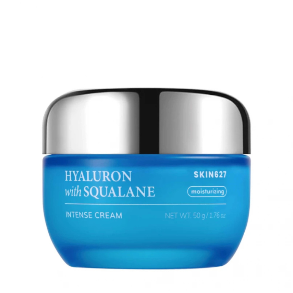 Skin627 Hyaluron with Squalane Intensywnie Nawilżający Krem do Twarzy 50g