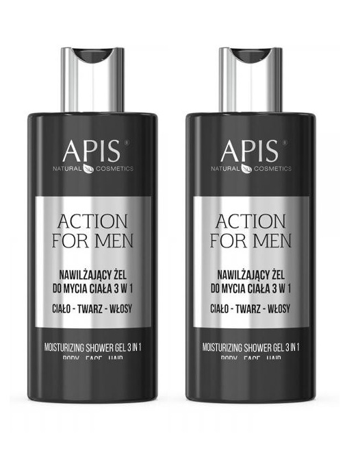 Action For Men Nawilżający Żel do Mycia 3w