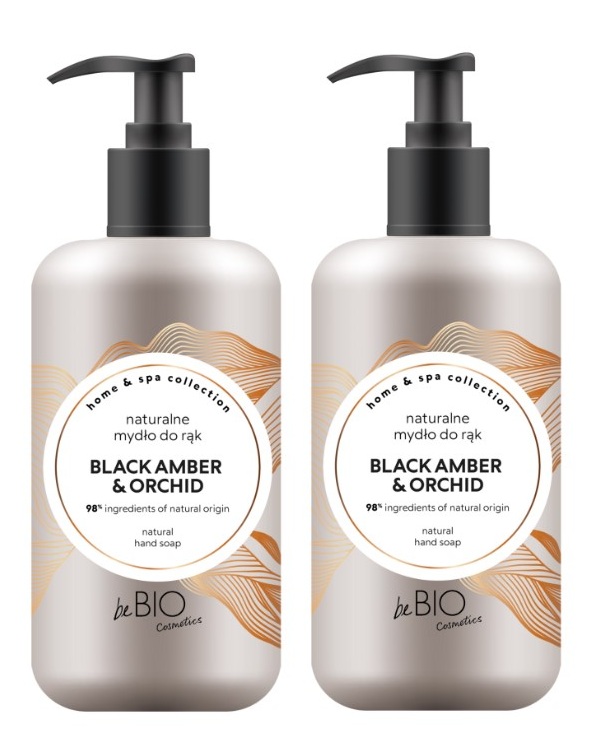 Naturalne Mydło do Rąk Black Amber & Orchid