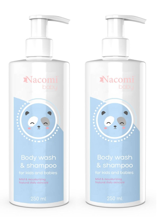 Nacomi Baby Emulsja do Mycia dla Dzieci i Niemowląt 250ml x2 szt