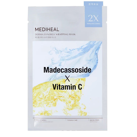 Mediheal Madecassoside X Vitamin C Rozświetlająca Maska w Płachcie
