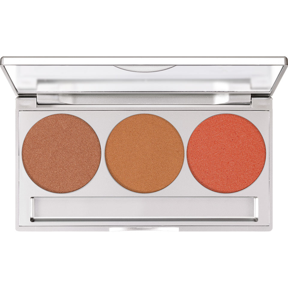 Kryolan Glamour Glow Magnetic Paleta Pudrów Rozświetlających Glow 3