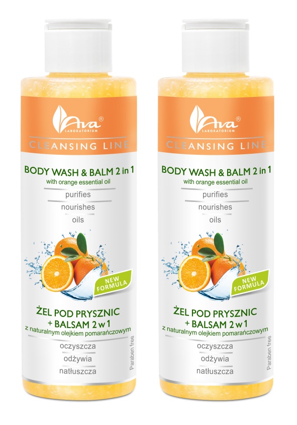 Cleansing Line Żel pod Prysznic z Balsamem 2w1