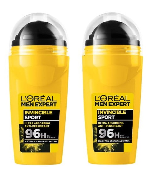 Paris Men Expert Invincible Sport antyperspirant roll-on 96 h