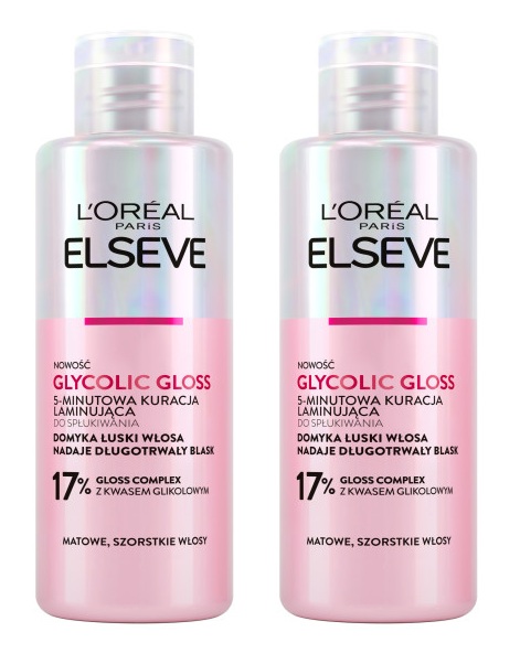 Paris Elseve Glycolic Gloss 5-minutowa kuracja laminująca do spłukiwania