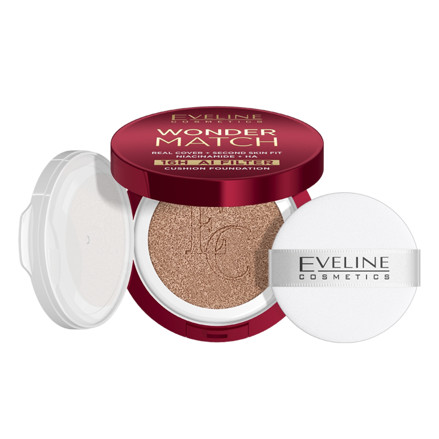 Eveline Wonder Match Kryjący Podkład Cushion 04W Beige