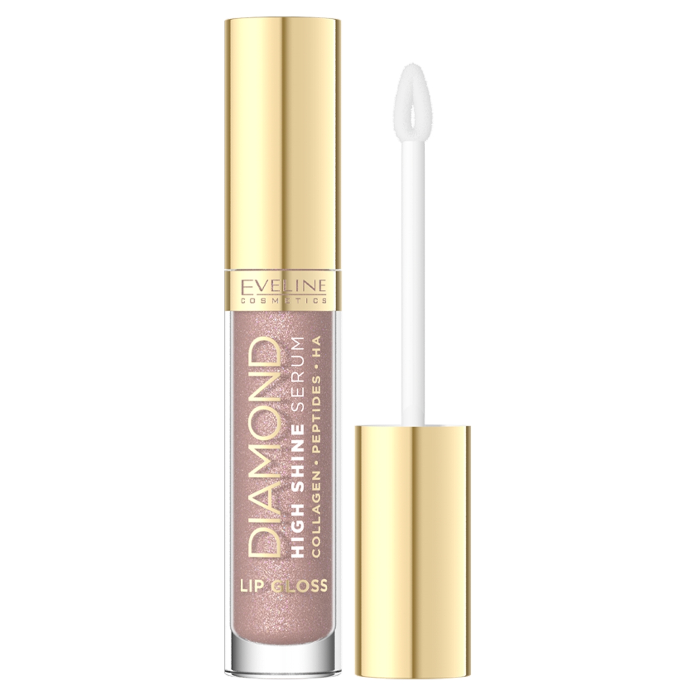 Eveline Diamond High Shine Serum-Błyszczyk do Ust 22 Champaigne