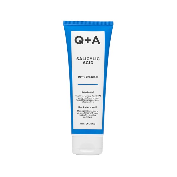 Q+A Żel do Mycia Twarzy z Kwasem Salicylowym 125ml