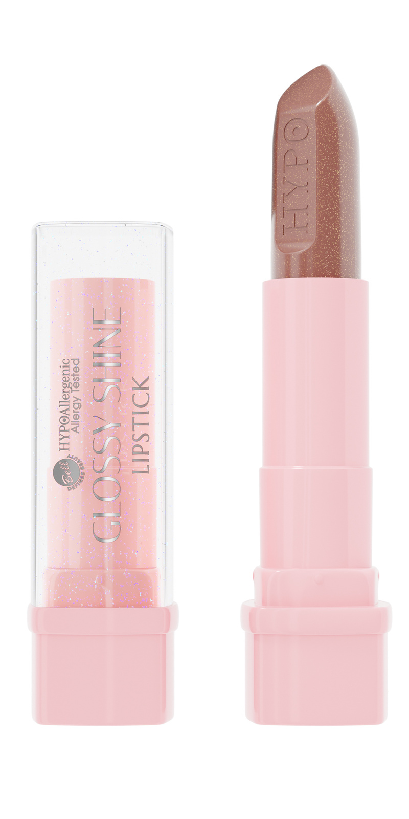 Glossy Shine Lipstick Intensywnie Nabłyszczająca Pomadka do Ust 02 Cocoa Drizzle