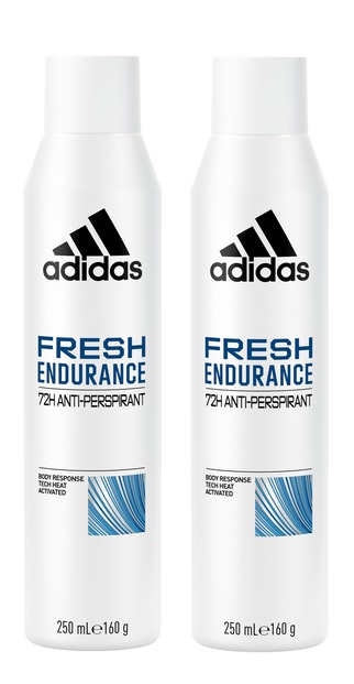 ADIDAS Fresh Endurance Antyperspirant Women 250ml x2 szt