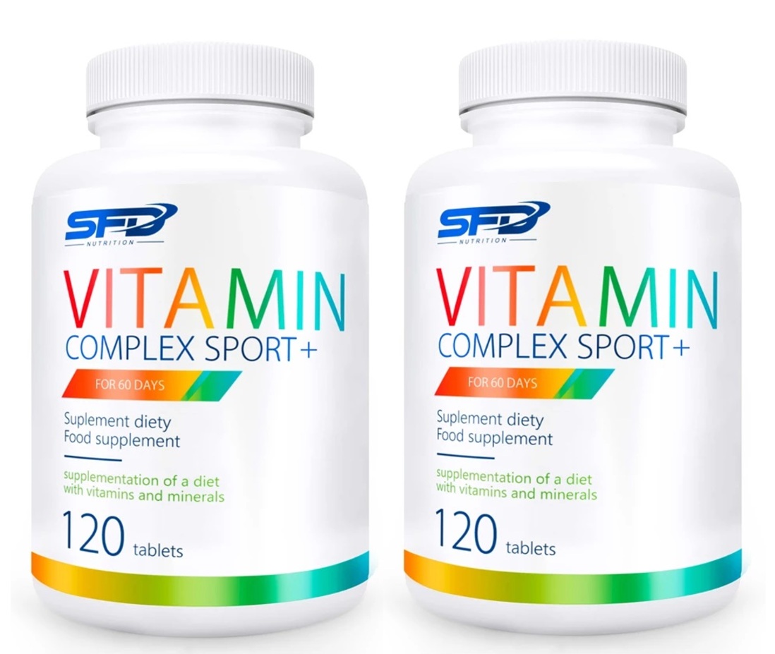 SFD Vitamin Complex Sport + Suplement Diety 120 Tabletek x2 szt