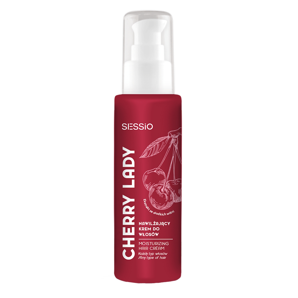 Sessio Cherry Lady Nawilżający Krem do Włosów 100ml