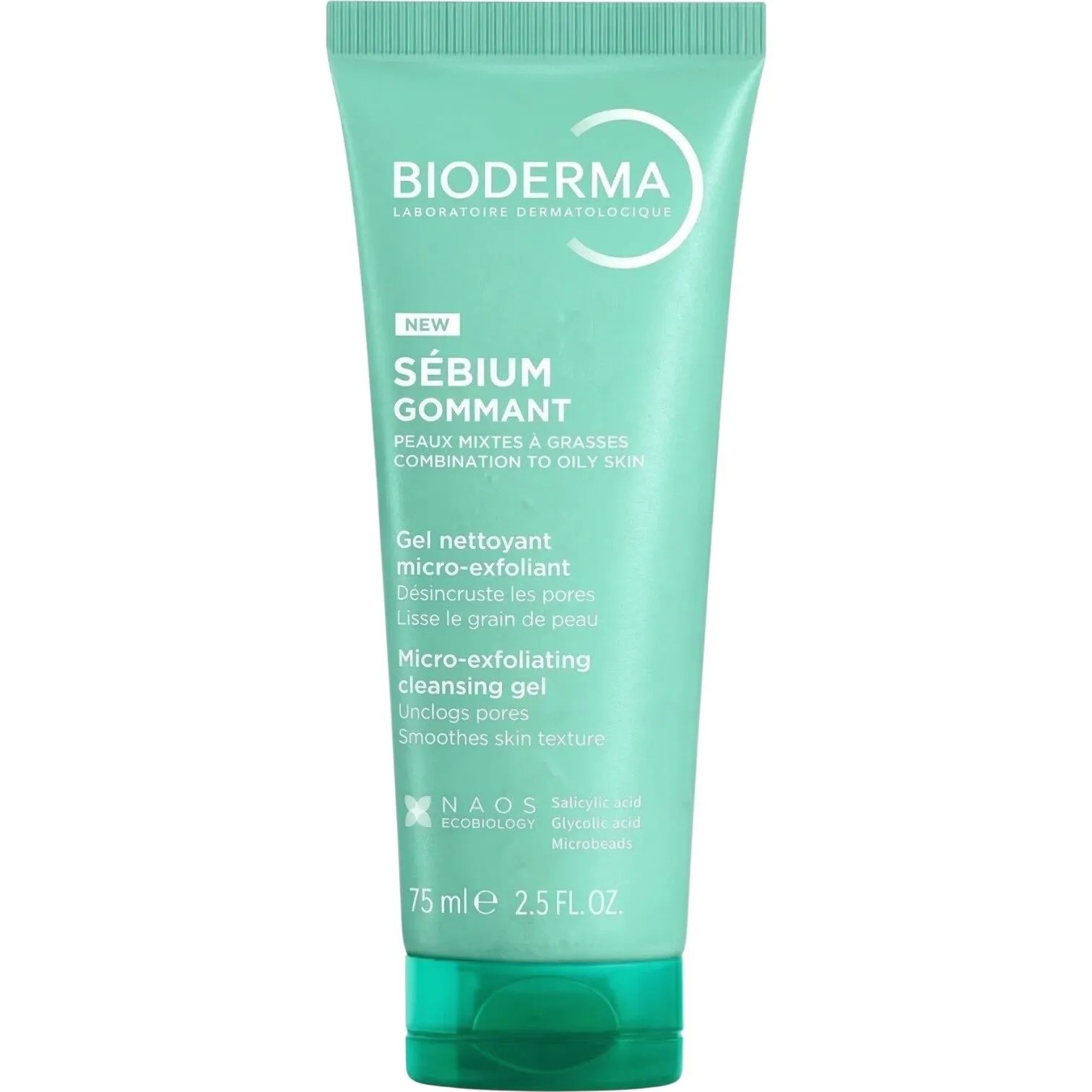 Bioderma Sebium Gommant Delikatny Peeling Oczyszczający w Żelu 75ml