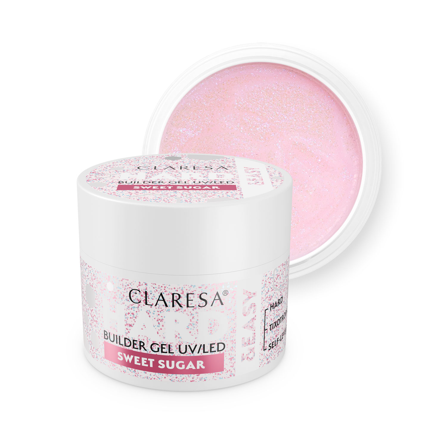 Claresa Żel Budujący Hard & Easy Sweet Sugar 45g
