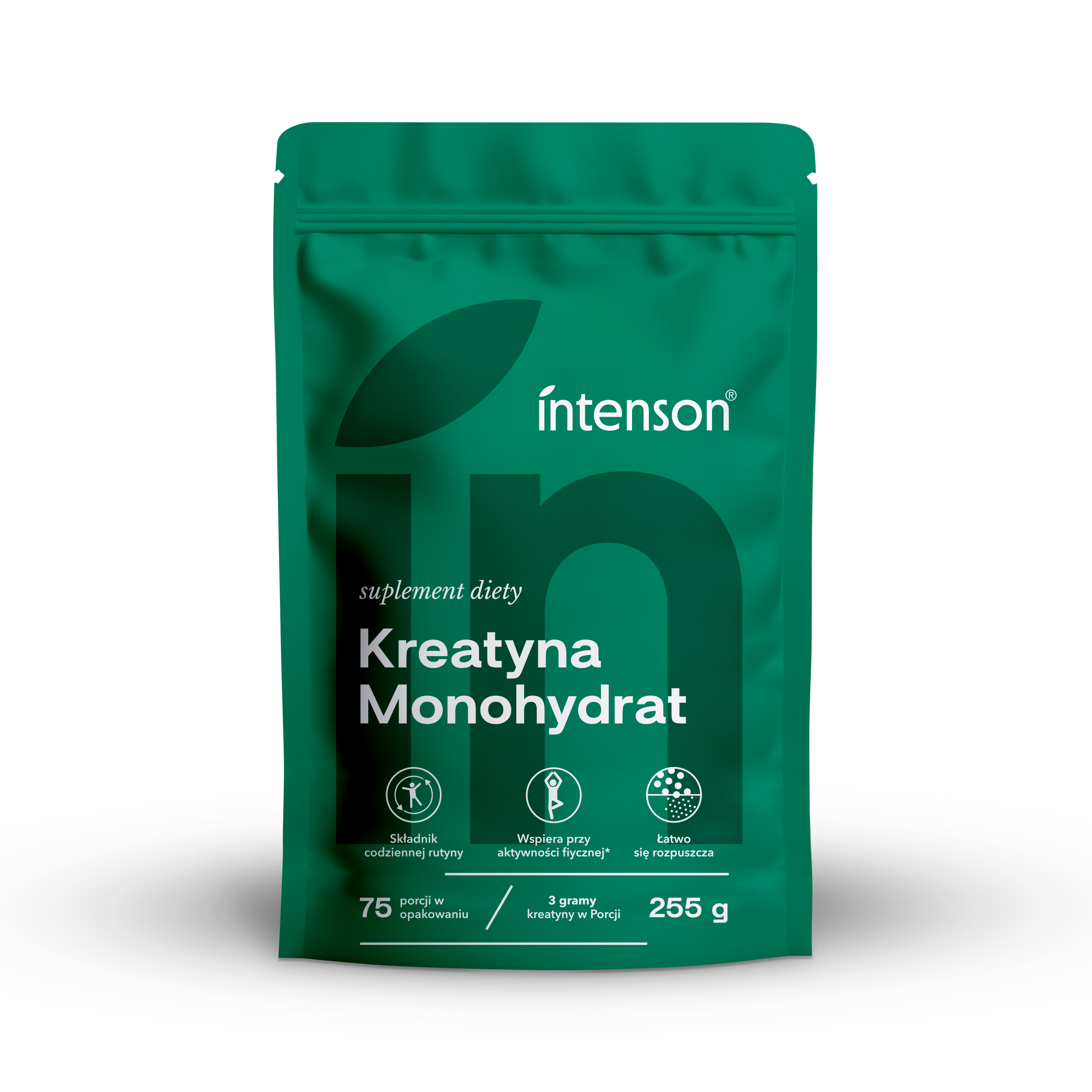 Intenson Kreatyna Monohydrat Suplement Diety 255g