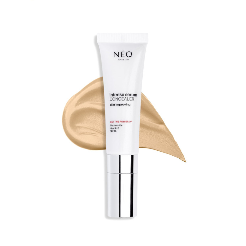 Neo Make Up Serum-Korektor pod Oczy z Filtrem SPF10 01 Porcelain