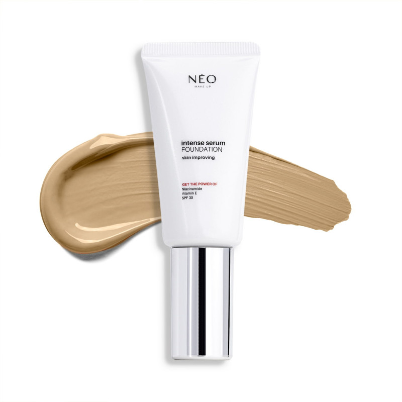 Intense Serum Foundation Satynowy Podkład do Twarzy z Filtrem SPF30 02 Ivory