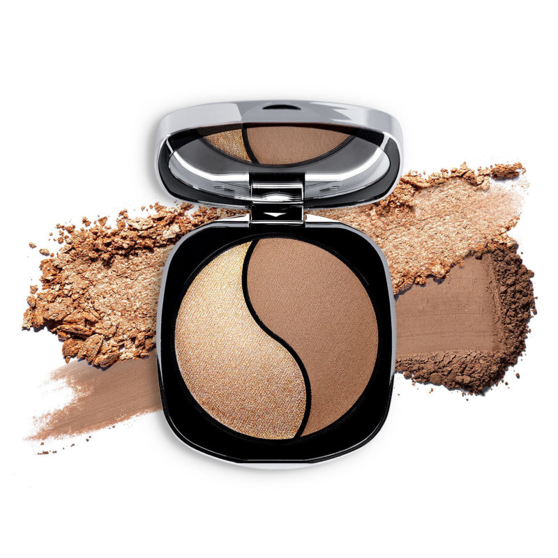 Neo Make Up Puder Brązująco-Rozświetlający 01 Hot Chocolate