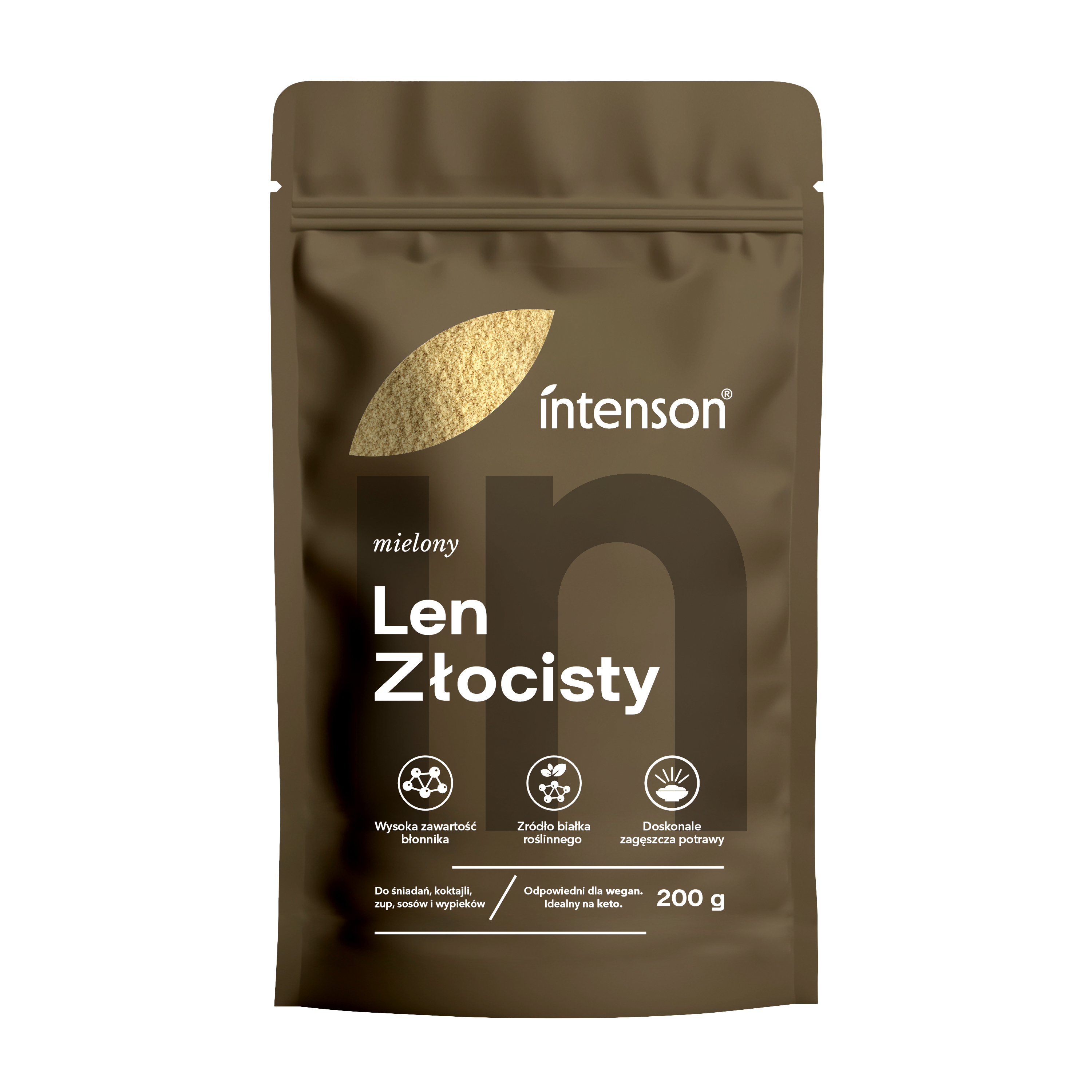 Intenson Len Złocisty Mielony 200g