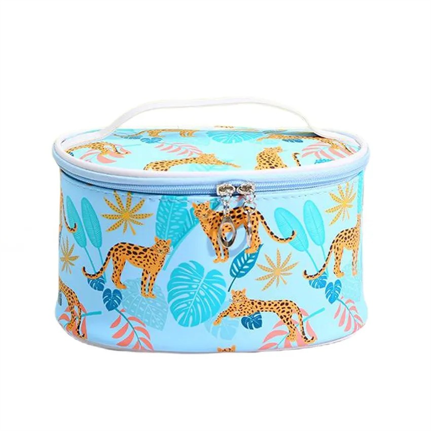 Kosmetyczka Kuferek Safari Niebieska KS79