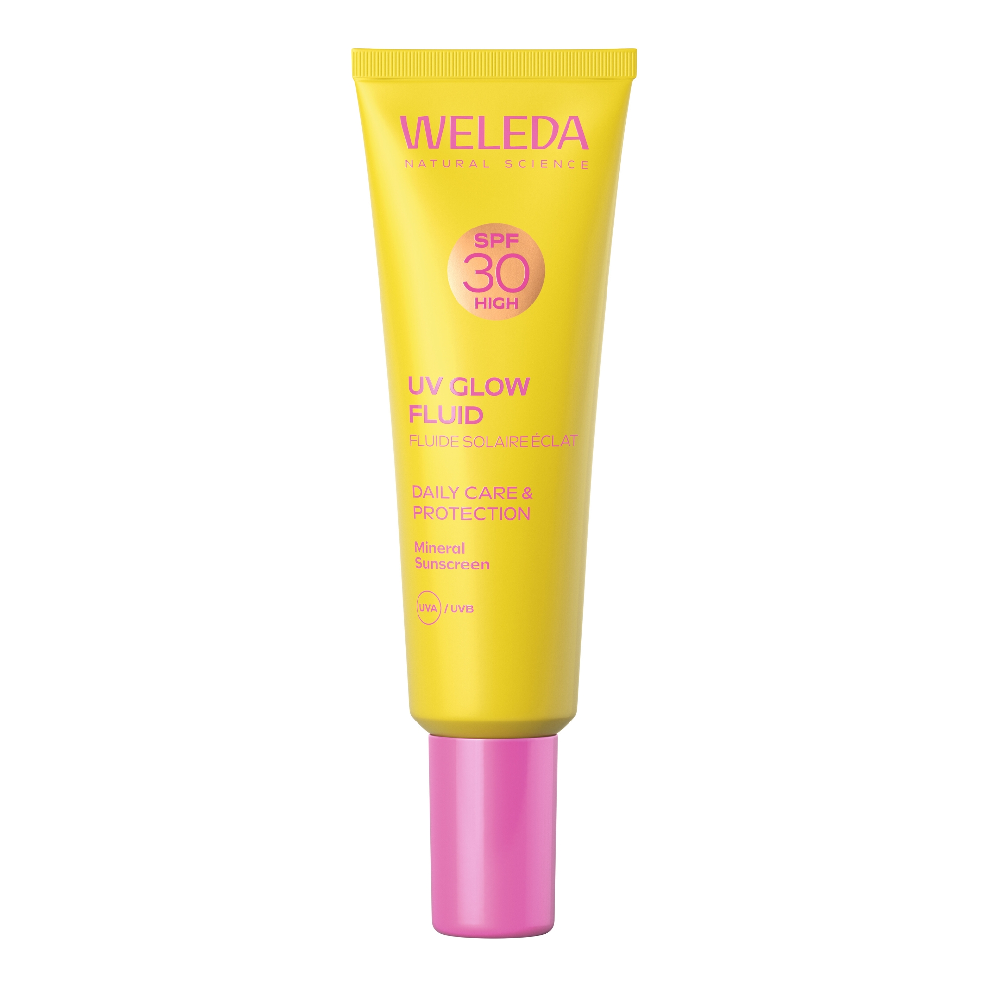 Weleda UV Glow Fluid Lekki Krem do Twarzy z Filtrem SPF30 30ml