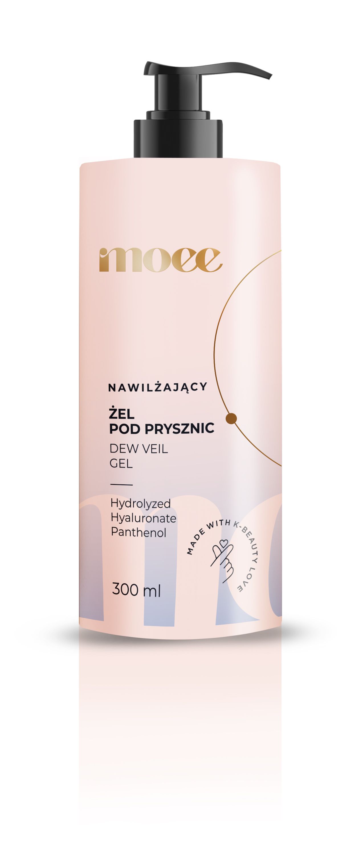 Nawilżający Żel pod Prysznic z Hydrolizowanym Kwasem Hialuronowym i Pantenolem